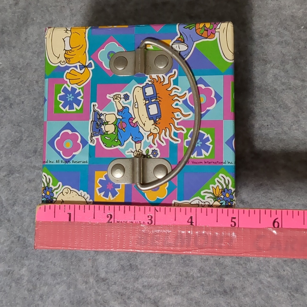 Vintage Rugrats Colorful Jewlery Storage Box - Picture 9 of 10